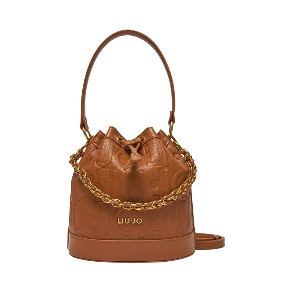 Liu Jo Bruine leren emmertas Brown Dames
