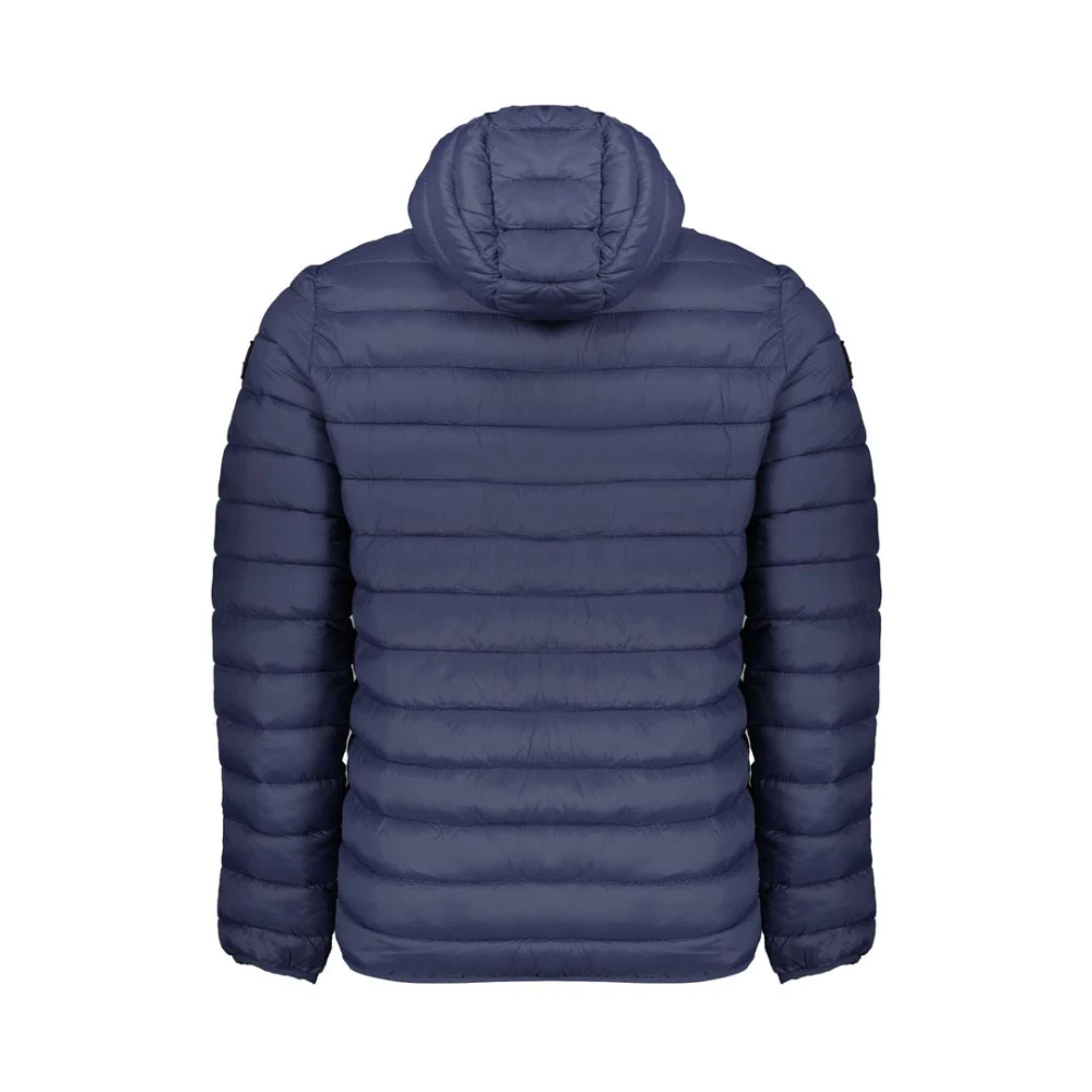 Armata Di Mare Blauwe Polyamide Jas Blue Heren