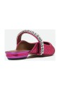 sandales-mules-fuchsia-cristal