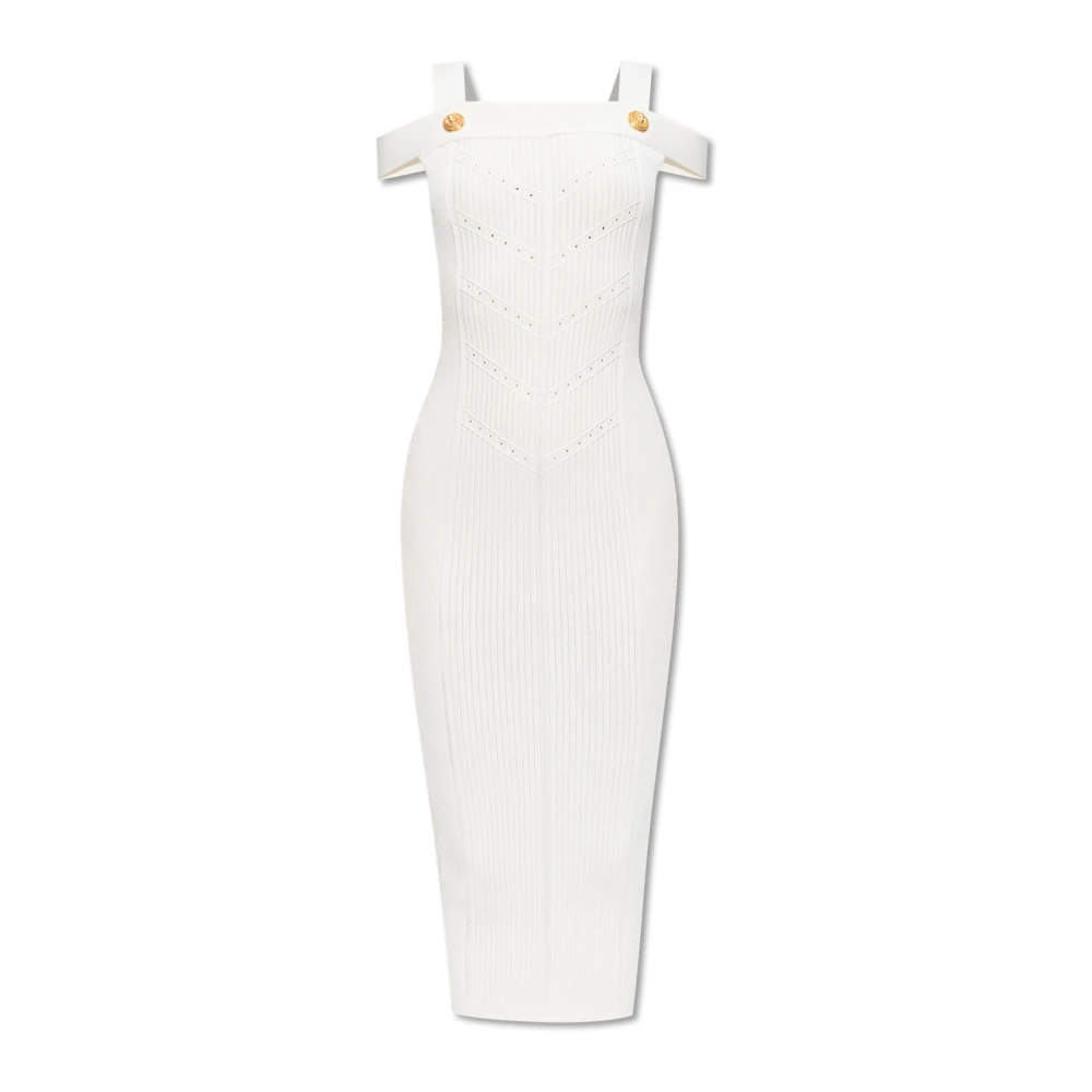 Dresses > Day Dresses > Midi Dresses - - Balmain - Modalova