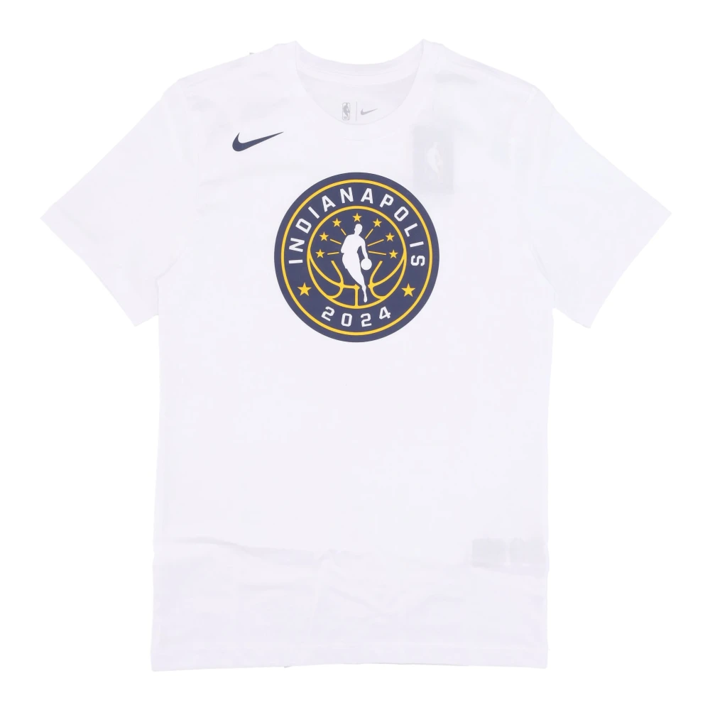 Nike Men's White Training T-Shirts & Tops, Xs, 2024 Nba All-Star Game Logo Tee