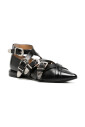 black-polido-flat-shoes-with-silver-buckles
