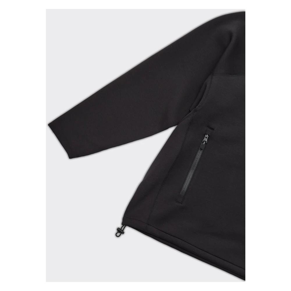 Champion Zwarte Hoodie met voorritszakken Black Heren