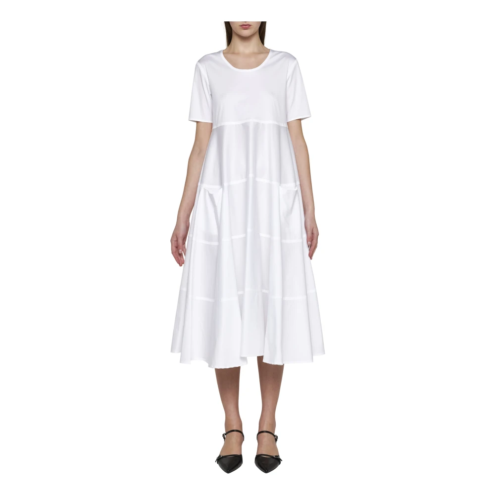 Blanca Vita Elegante jurken met tasche ruota b White Dames