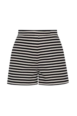 Onirica Striped Jersey Shorts