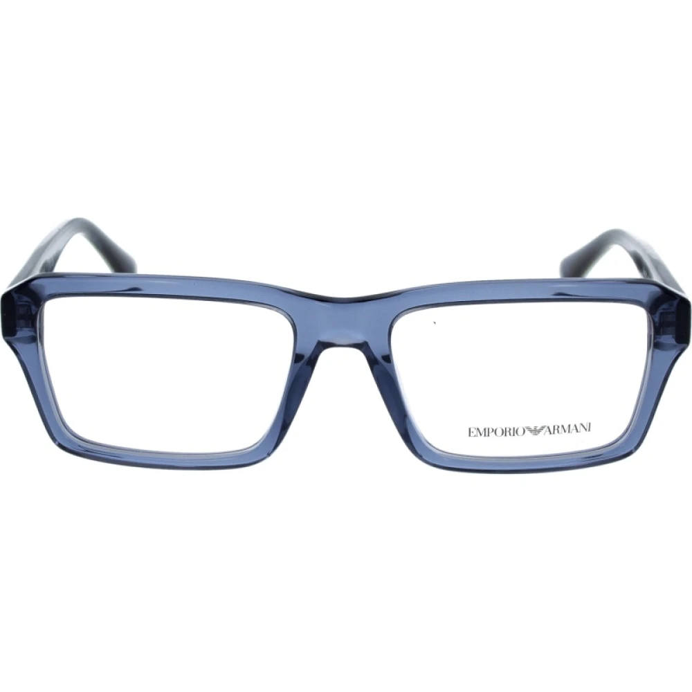 Emporio Armani Stijlvolle originele receptbrillen voor mannen Blue Heren