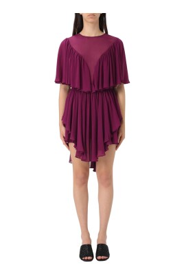 red-asymmetrical-mini-dress