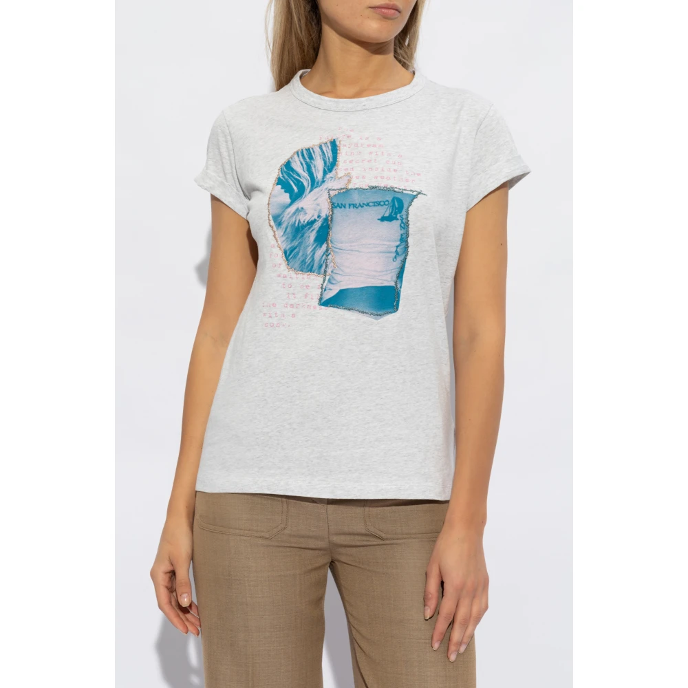 Zadig & Voltaire T-shirt Anya Gray Dames