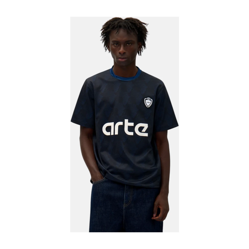 Arte Antwerp Voetbalshirt met Afrikaans Continent Blue Heren