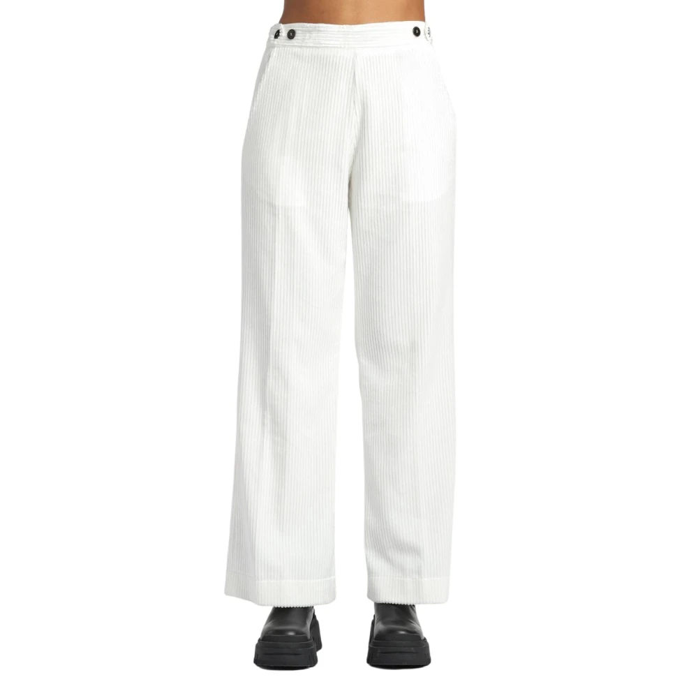 Trousers > Wide Trousers - - Forte Forte - Modalova