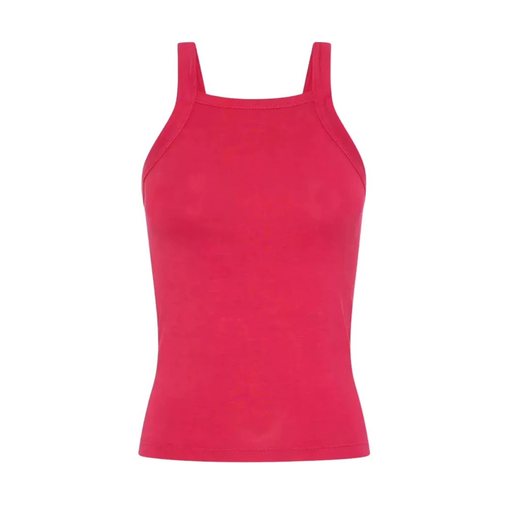 One Teaspoon Women's Red Smiles Top - Full-Body - 2XS - Tops