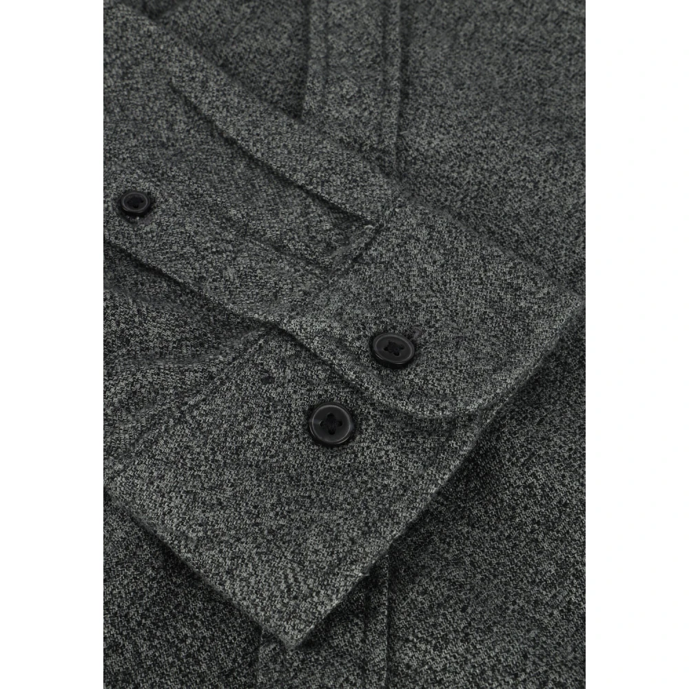 Selected Homme Flanellen Mix Shirt voor Mannen Blue Heren