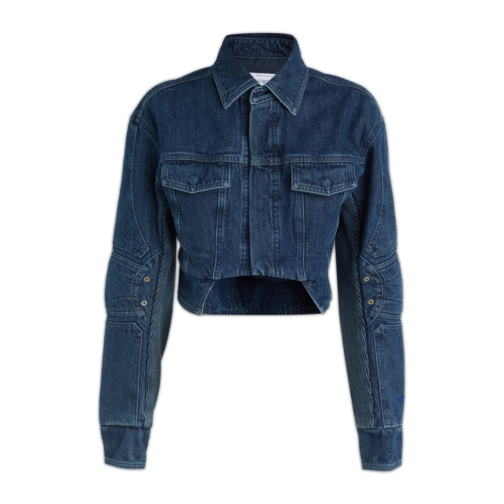 Jackets > Denim Jackets - - Off White - Modalova