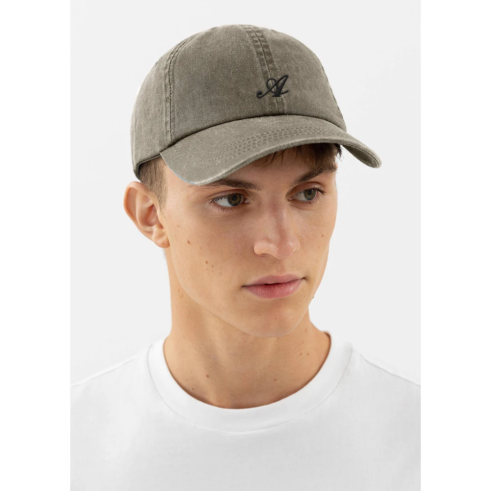 Axel Arigato Gewassen Signature Cap Beige Unisex