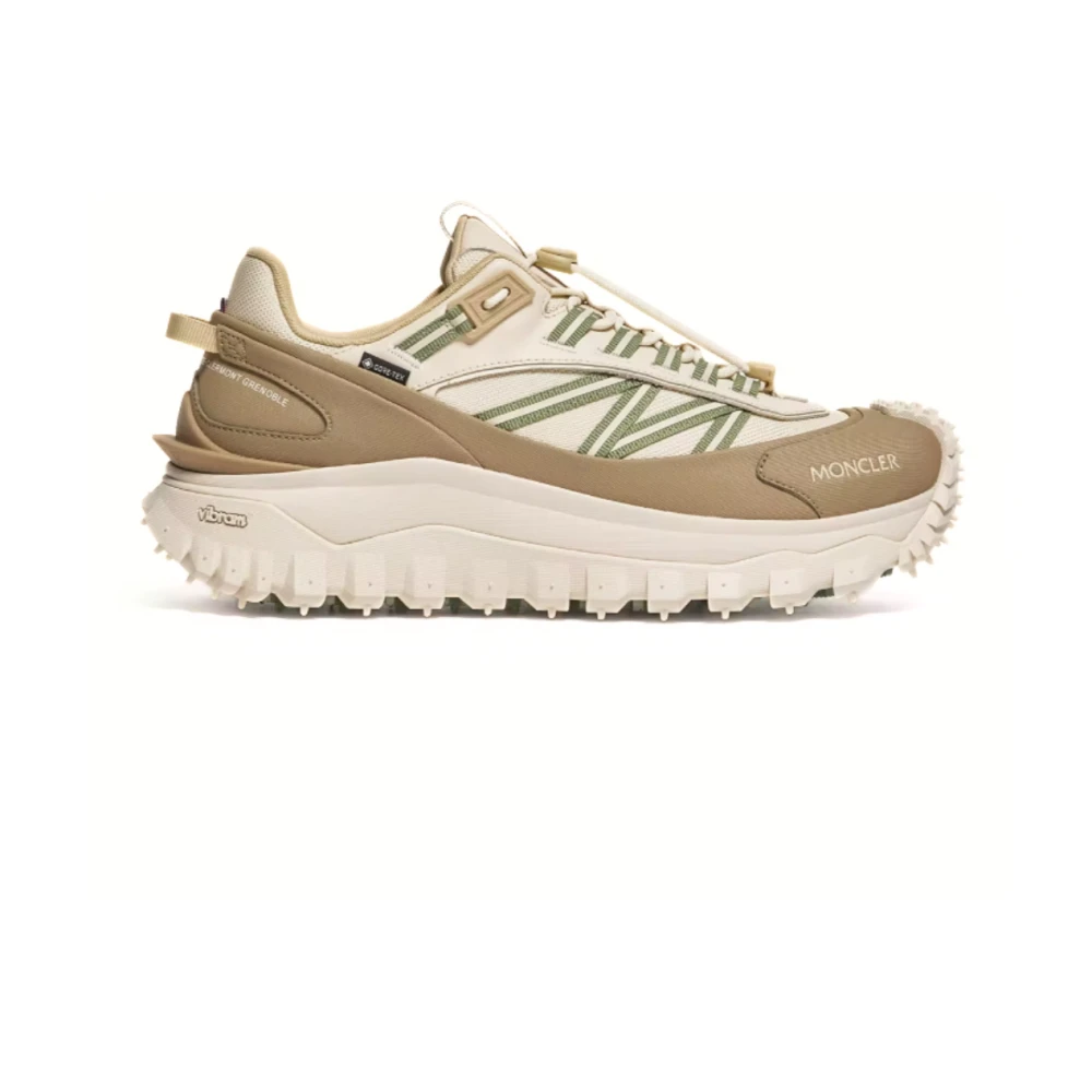 Moncler Men's Beige Slippers - Sneakers - 10 Uk - Shoes