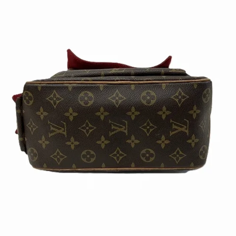 Louis Vuitton Vintage Pre-owned Canvas handbags Brown Dames