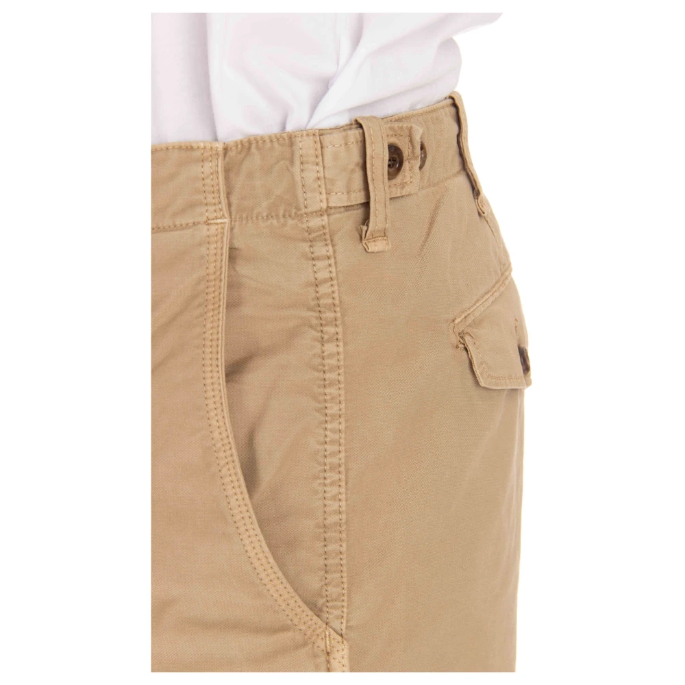 Myths Beige Katoenen Bermuda Shorts Beige Heren