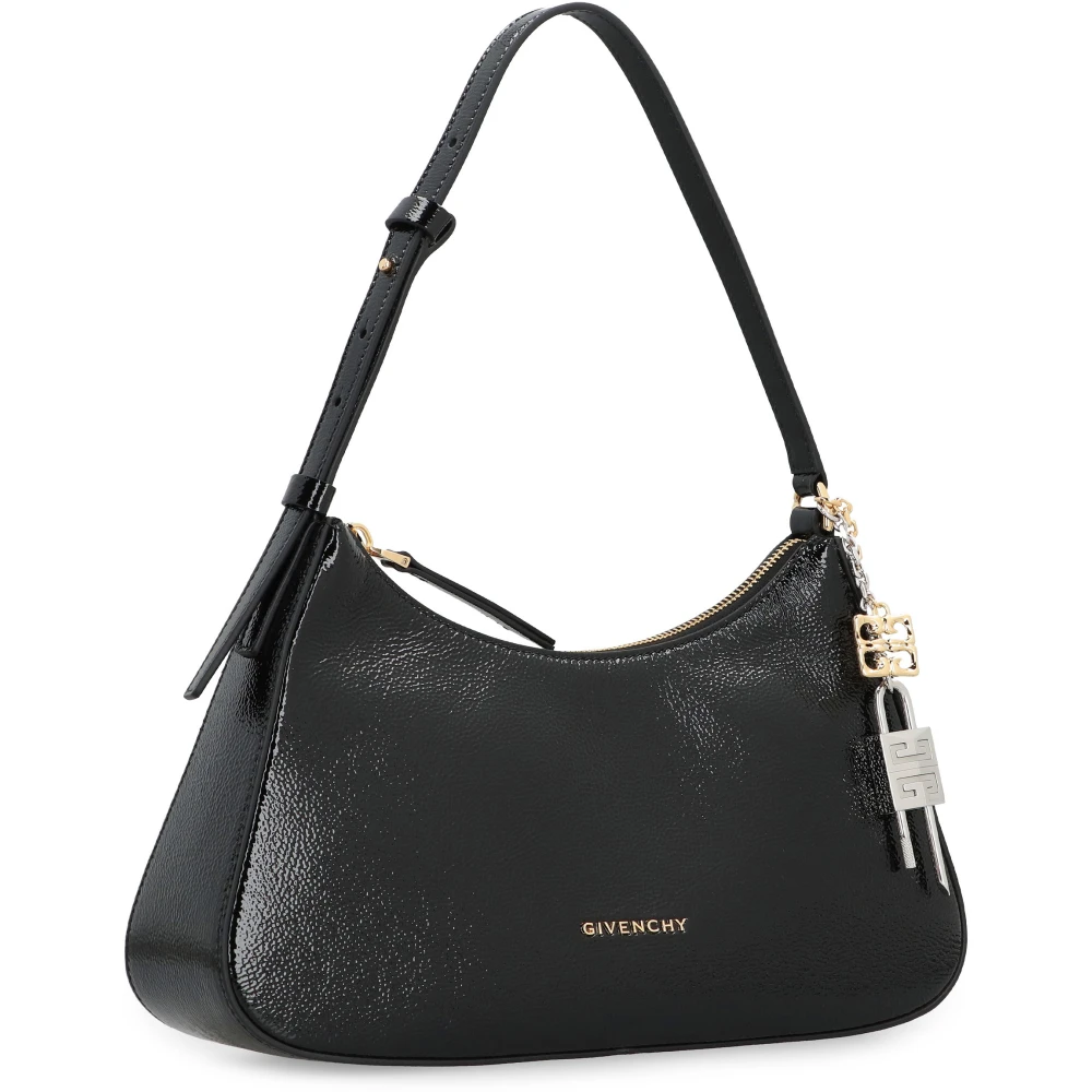 Givenchy Chique leren schoudertas met slot Black Dames