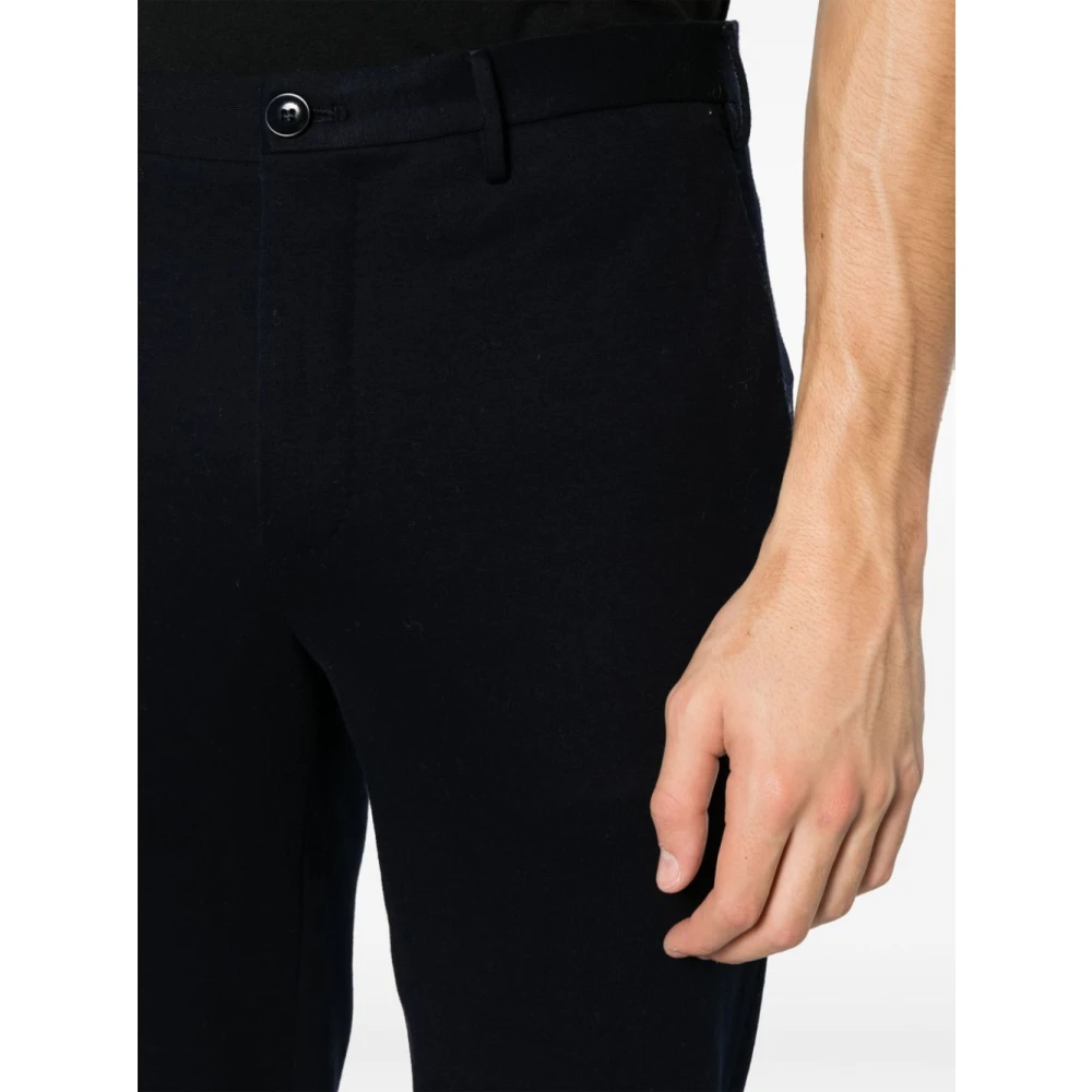 Incotex Marine Chino Broek Blue Heren