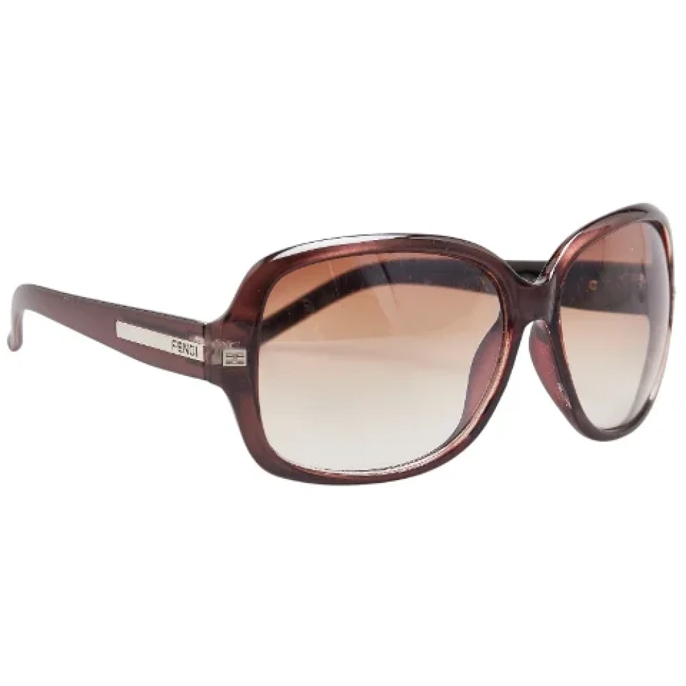 Fendi Vintage Pre-owned Glass sunglasses Purple Dames