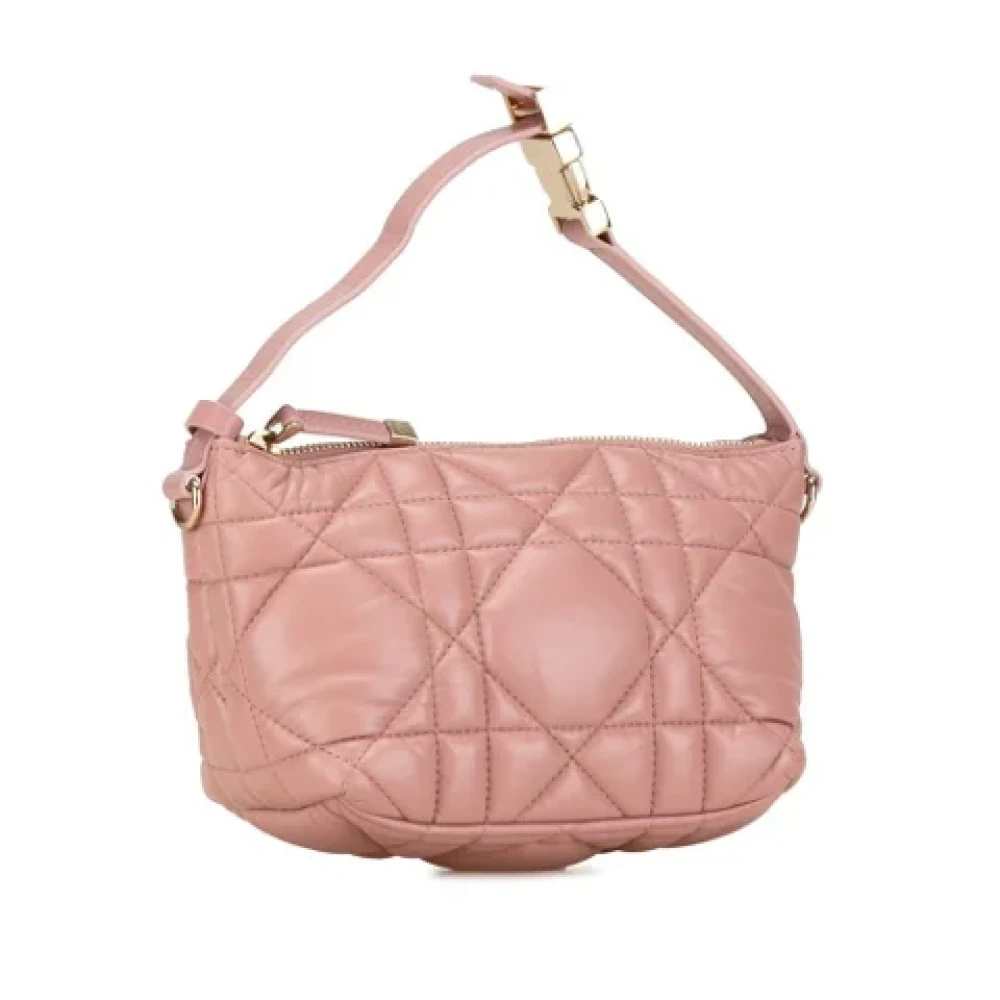 Dior Vintage Pre-owned Leather clutches Pink Dames