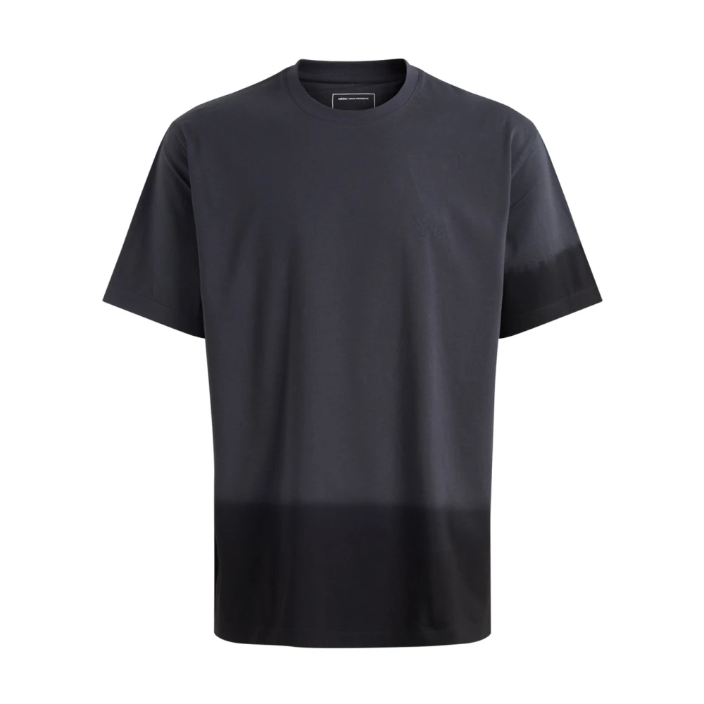 Y-3 Black Dip Rg Ss Tee - Male - T-Shirts - S - Tops