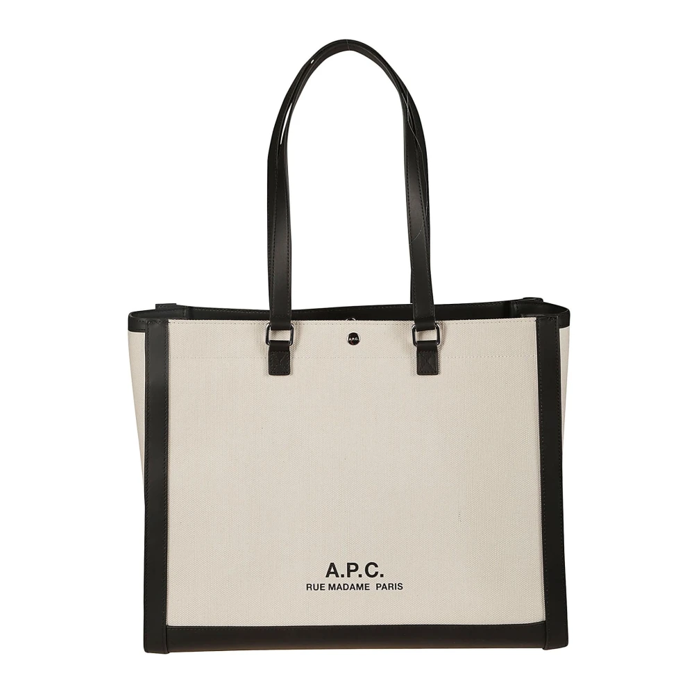 A.P.C. Camille Axelremsväska Tote Beige, Dam