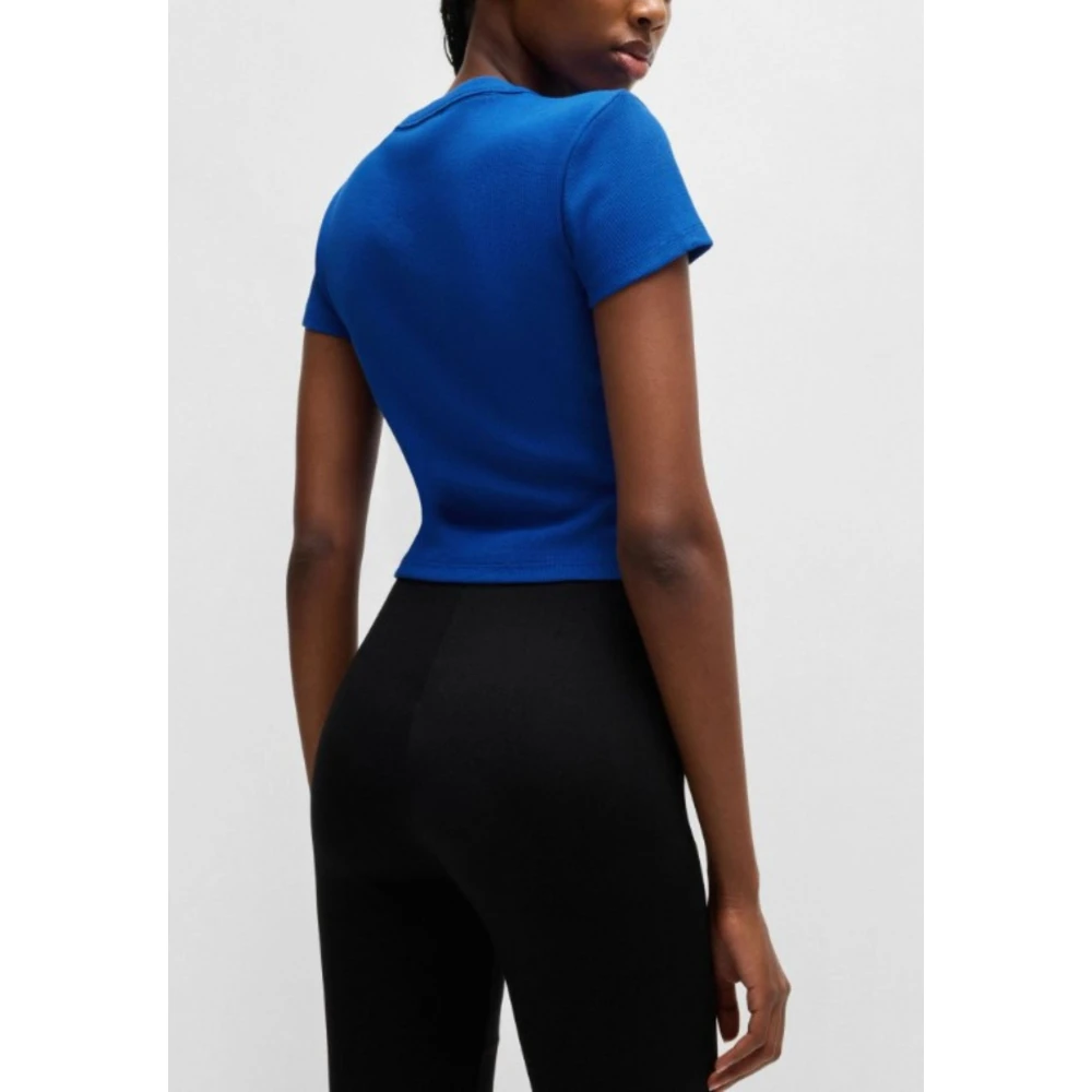 Hugo Boss Baby Tee voor vrouwen Blue Dames