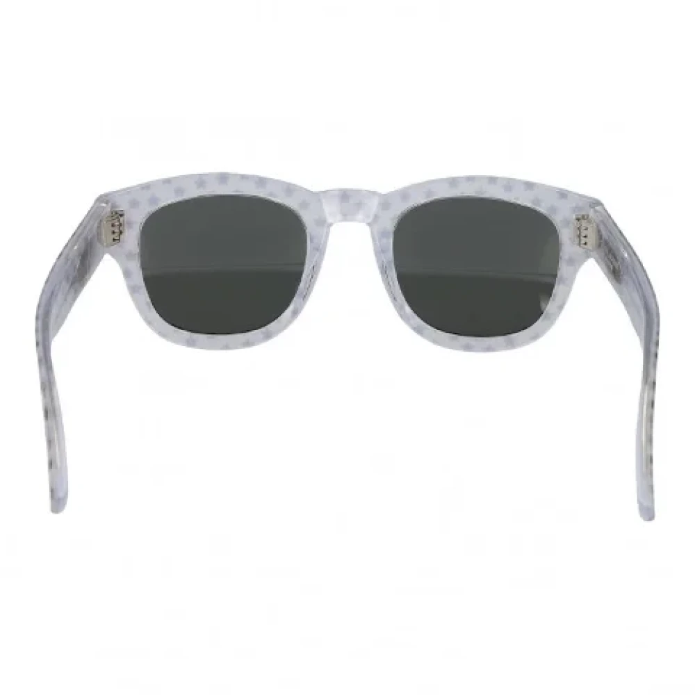 Yves Saint Laurent Vintage Pre-owned Fabric sunglasses Gray Dames