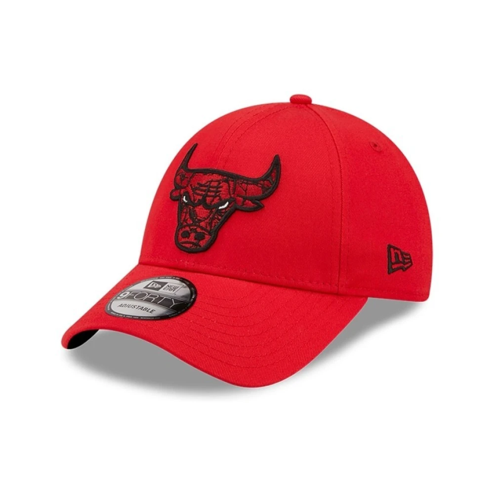 new era Rode Bulls Marmer Infill Pet Red Heren