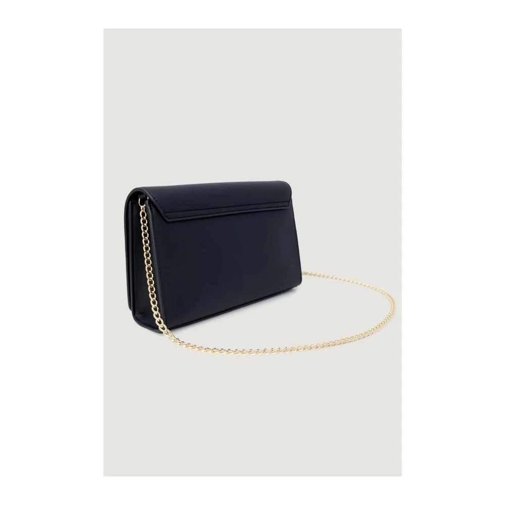 Love Moschino Faux Leather Handtas Lente Zomer Collectie Black Dames