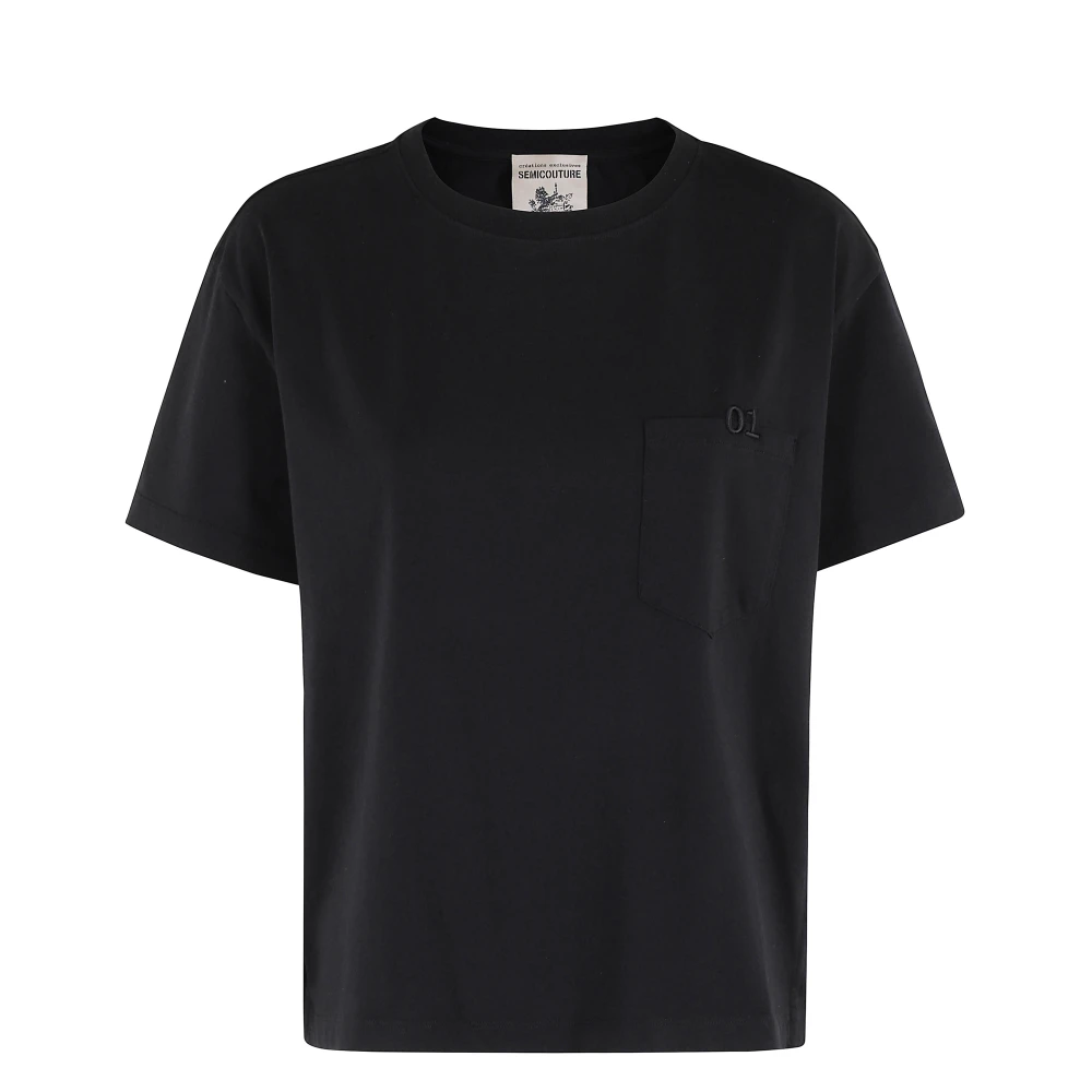 Semicouture Stijlvolle Marina Jurk Black Dames