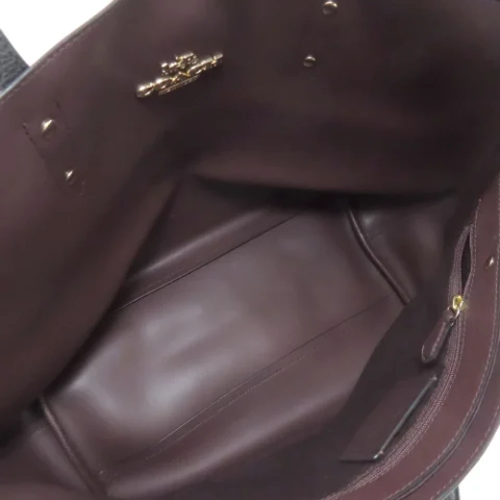 Coach Pre-owned Leather totes Black Dames