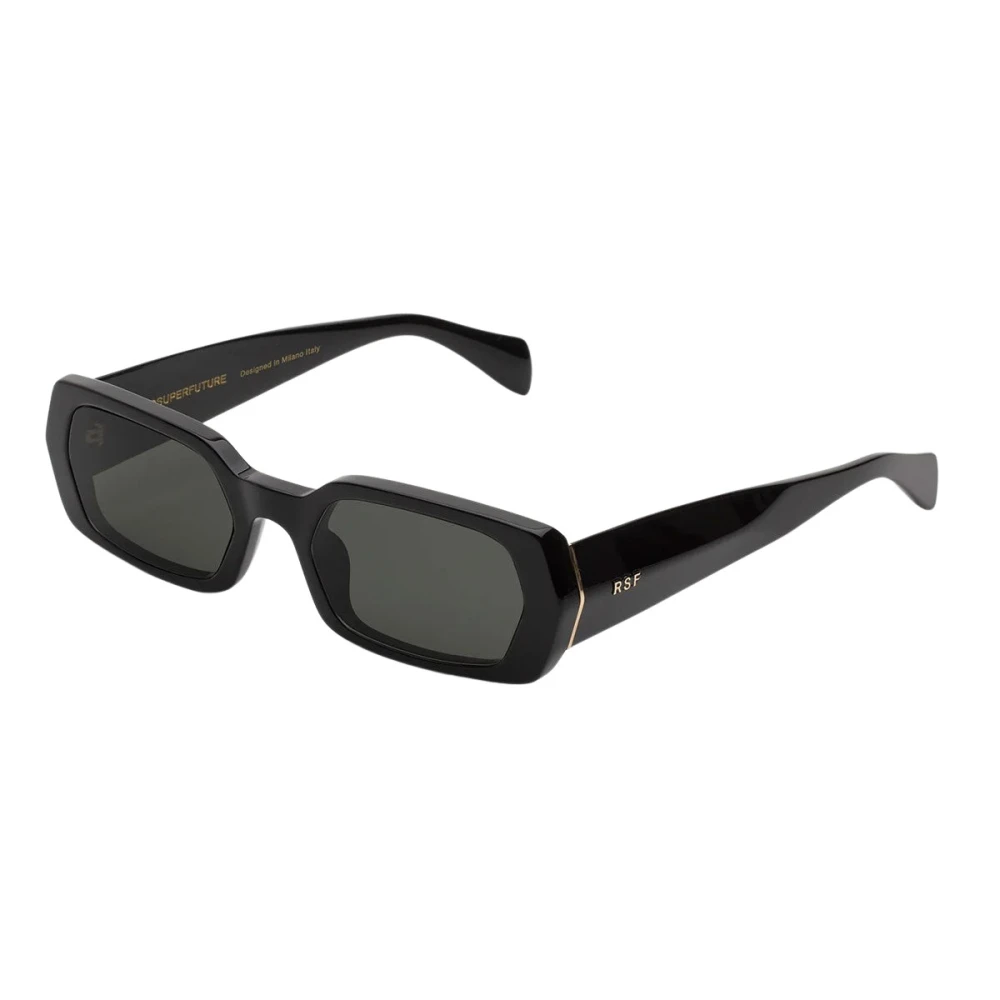 Retrosuperfuture Unisex Black Dhp L'altro Sunglasses Acetate Squared Normal - Image 2