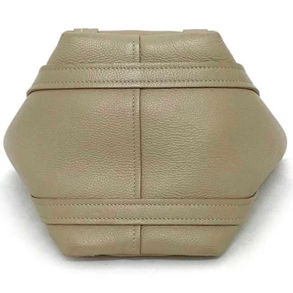 Balenciaga Vintage Pre-owned Fabric balenciaga-bags Beige Dames