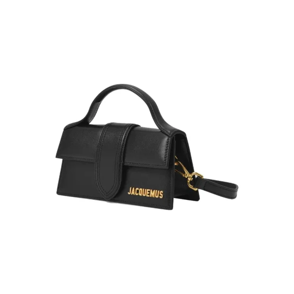 Jacquemus Pre-owned Leather crossbody-bags Black Dames