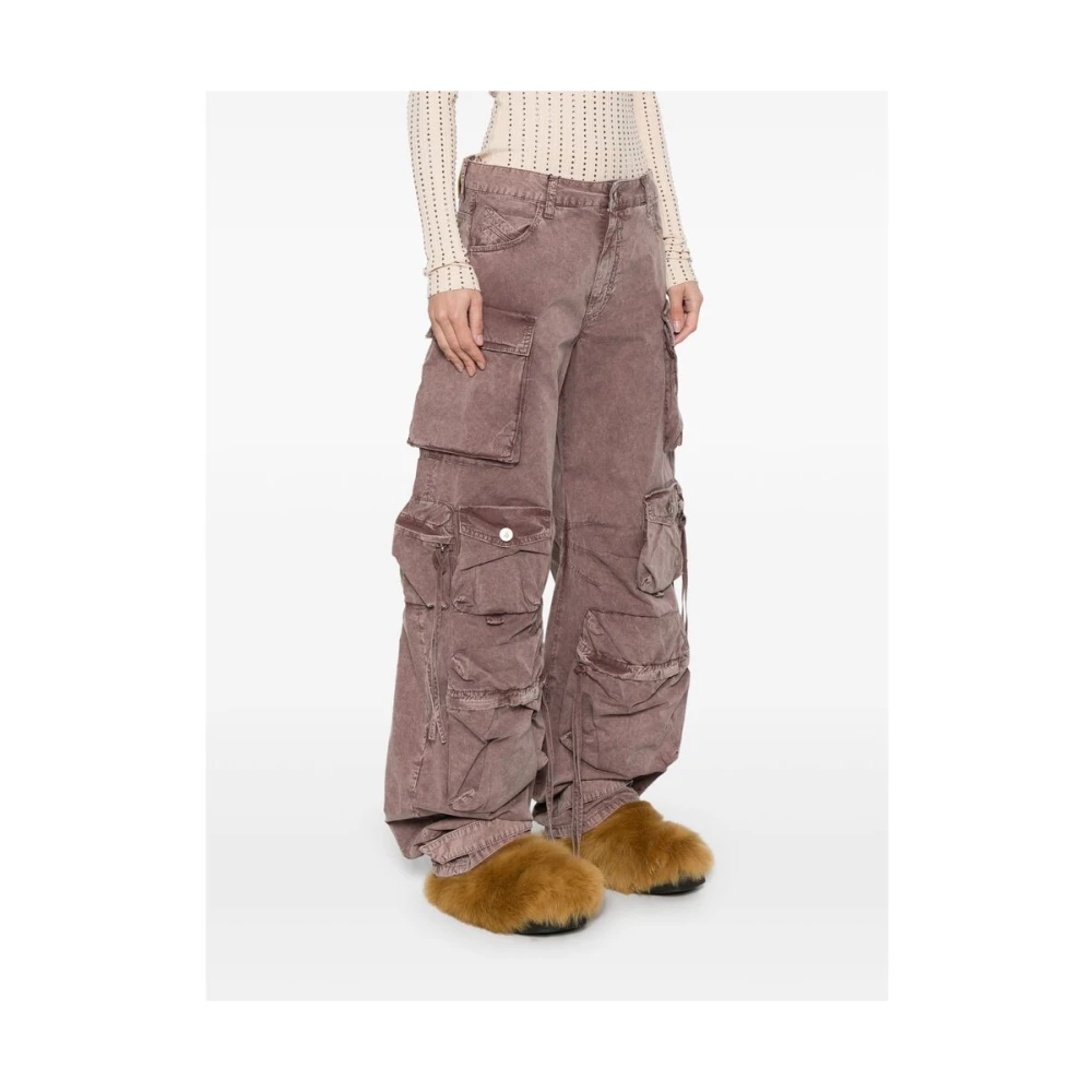 The Attico Cargo Zak Tabaksbruine Jeans Brown Dames