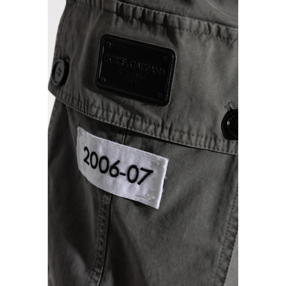 Dolce & Gabbana Broek met zakken Gray Heren