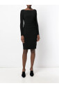 robe-a-manches-longues-et-taille-froncee