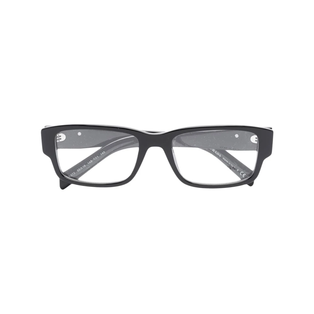 Prada PR 07Zv 1Ab1O1 Optical Frame Black Heren
