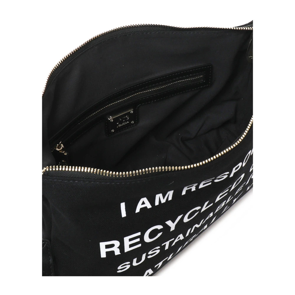 V73 Zwarte Stijlvolle Tas Black Dames