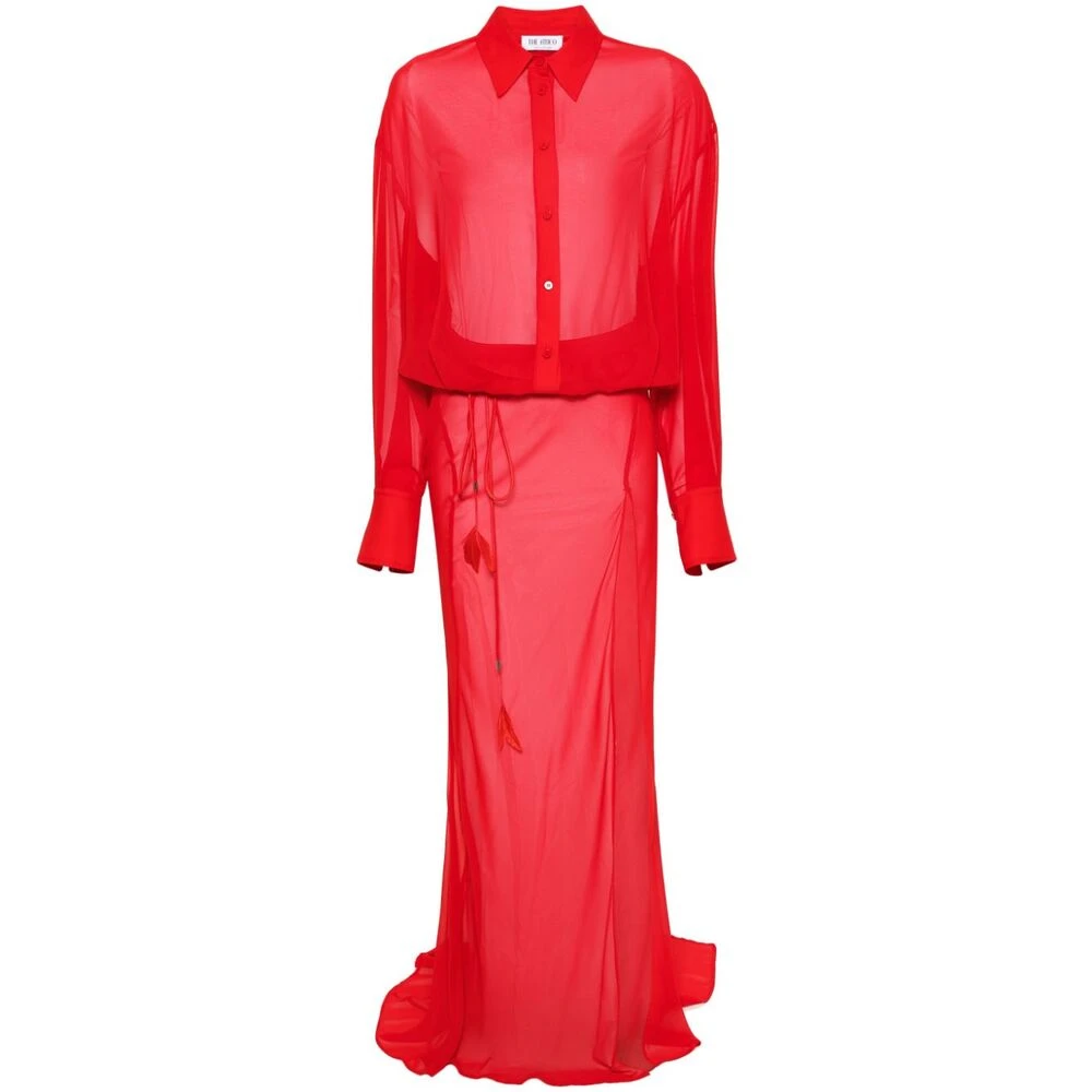 The Attico Gowns Red Dames