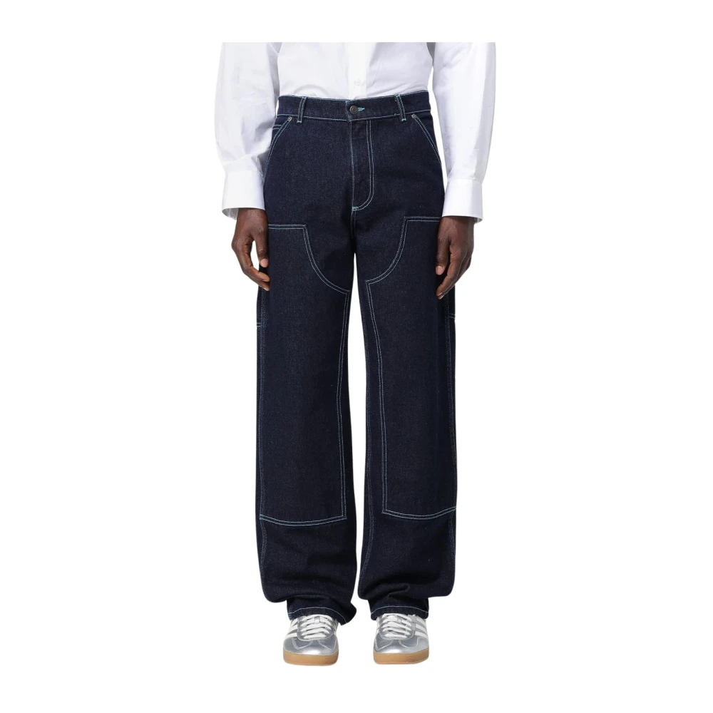 Msgm - Jeans > Wide Jeans - Blue - Msgm - Modalova