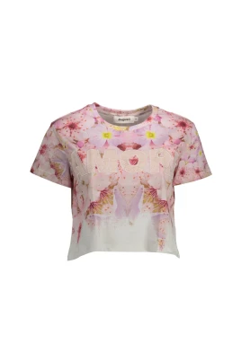 Rosa Bomull Dam Topp