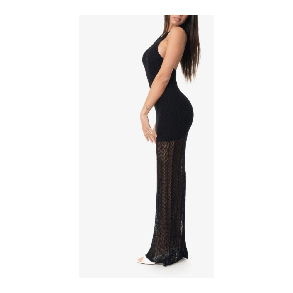 Guess Lange jurk met Sphie stijl Black Dames