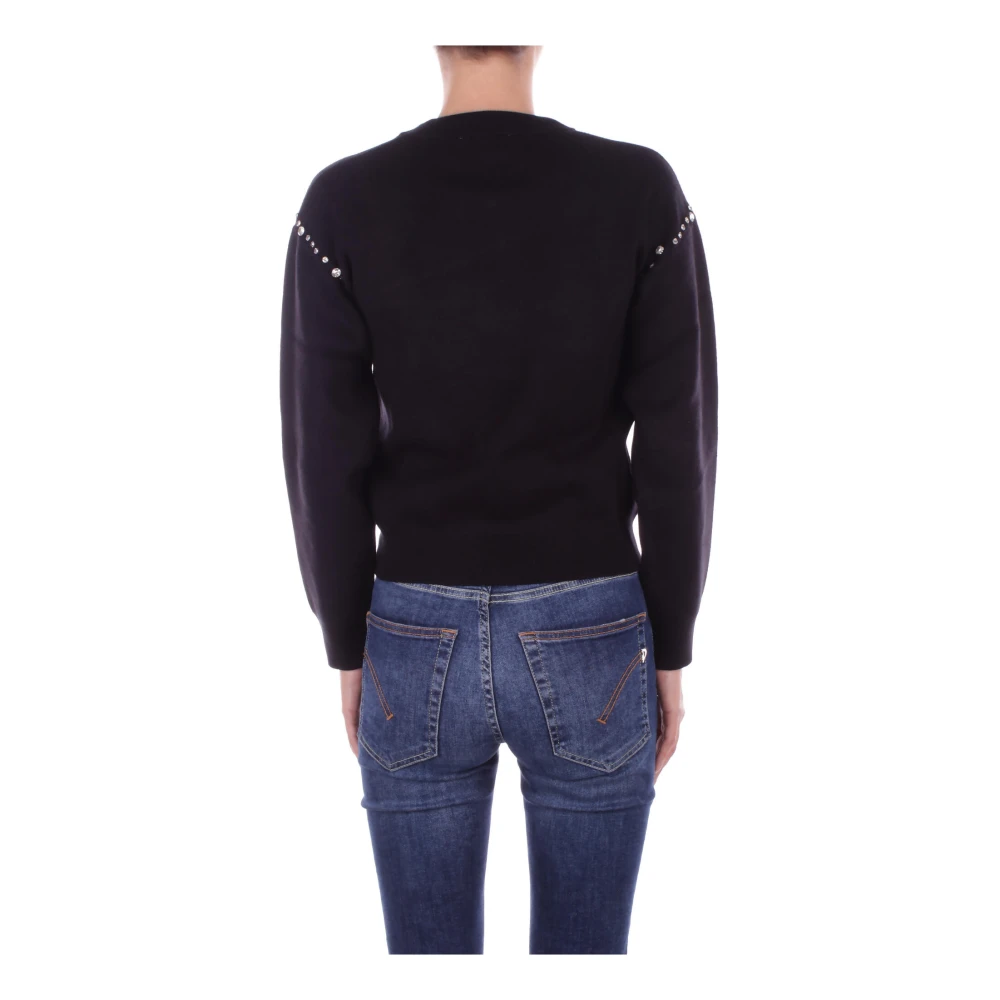 H2O Zwarte trui met decoraties Black Dames