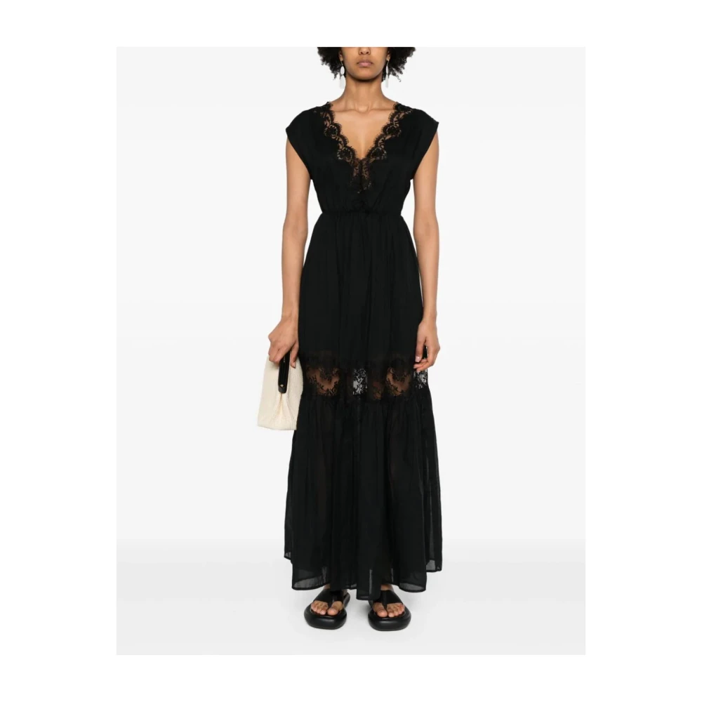 Ermanno Scervino Maxi Dresses Black Dames