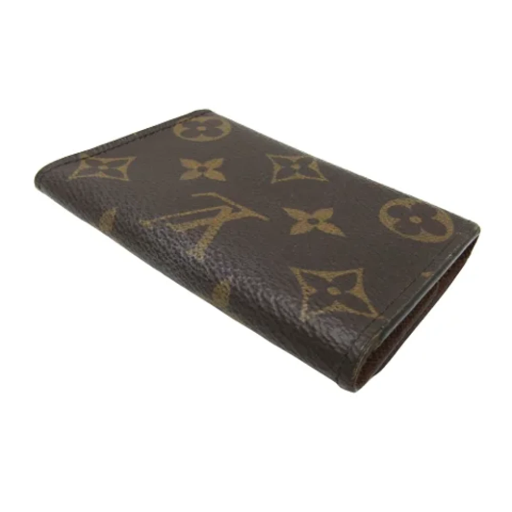 Louis Vuitton Vintage Pre-owned Canvas key-holders Brown Dames