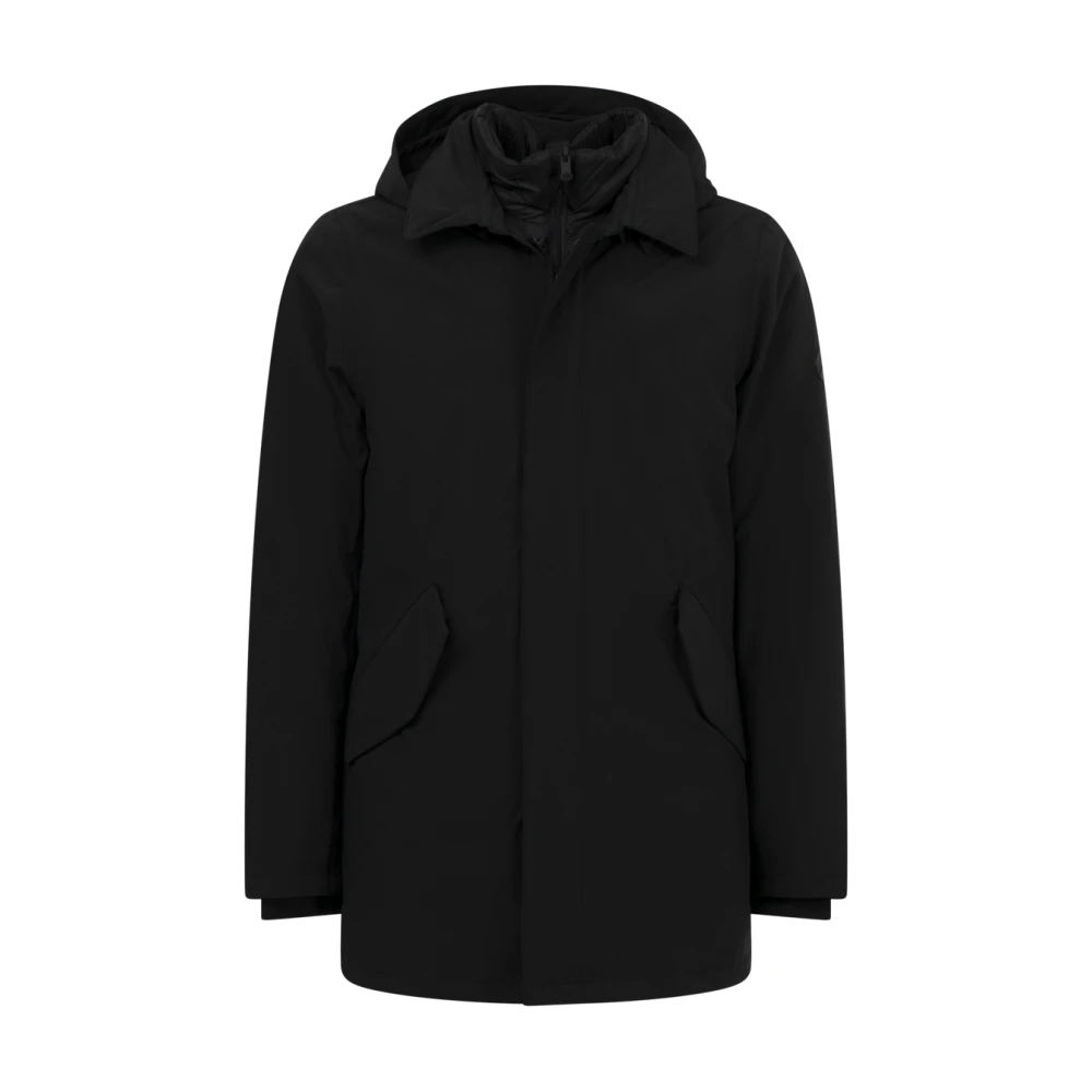 People of Shibuya Svart Hachiko Parka Black, Herr