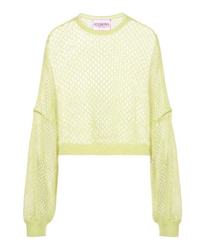 pull-doux-et-leger-a-encolure-ras-du-cou-en-mohair-ajoure-jaune-citron